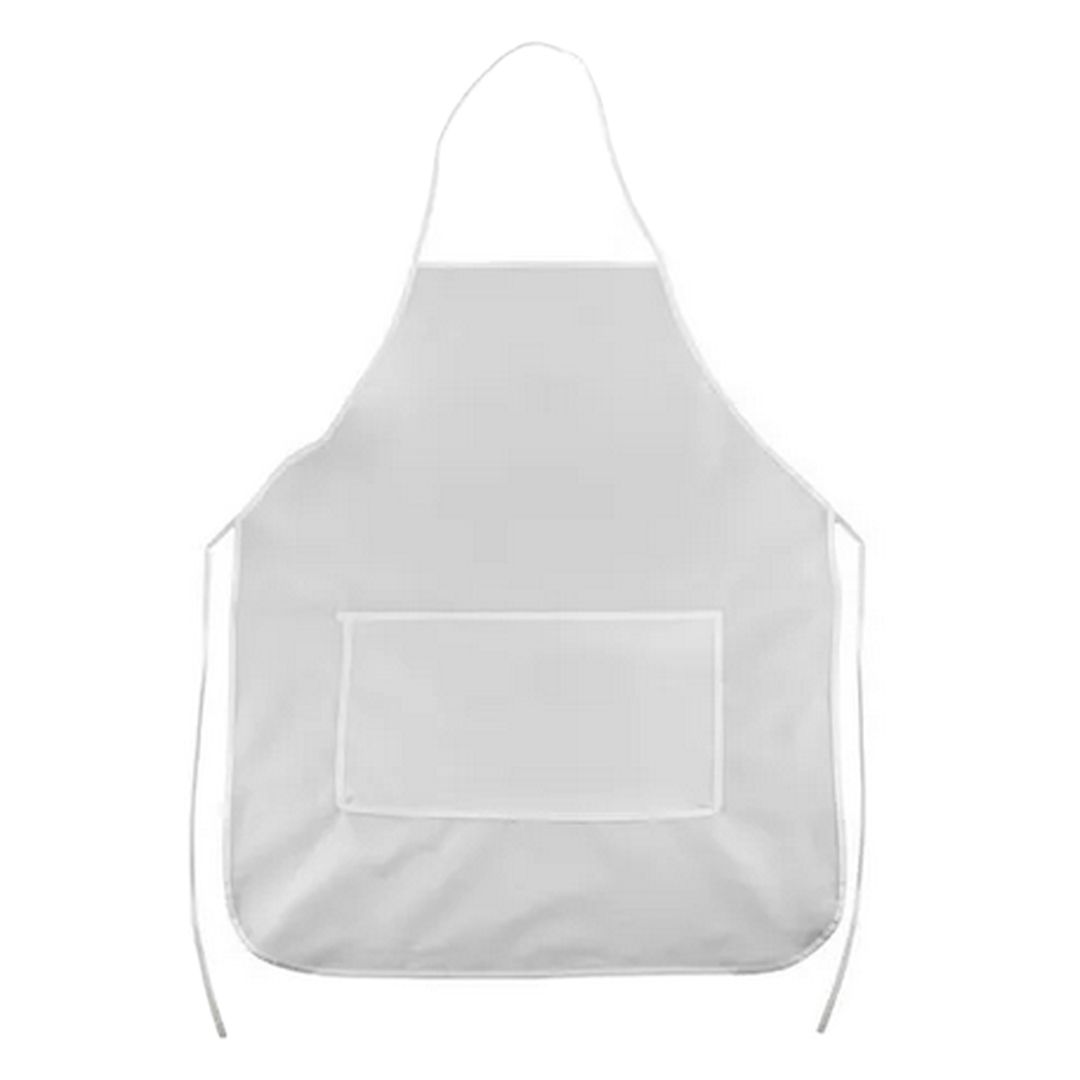 Delantal pechera sublimable blanca - Imagen 2