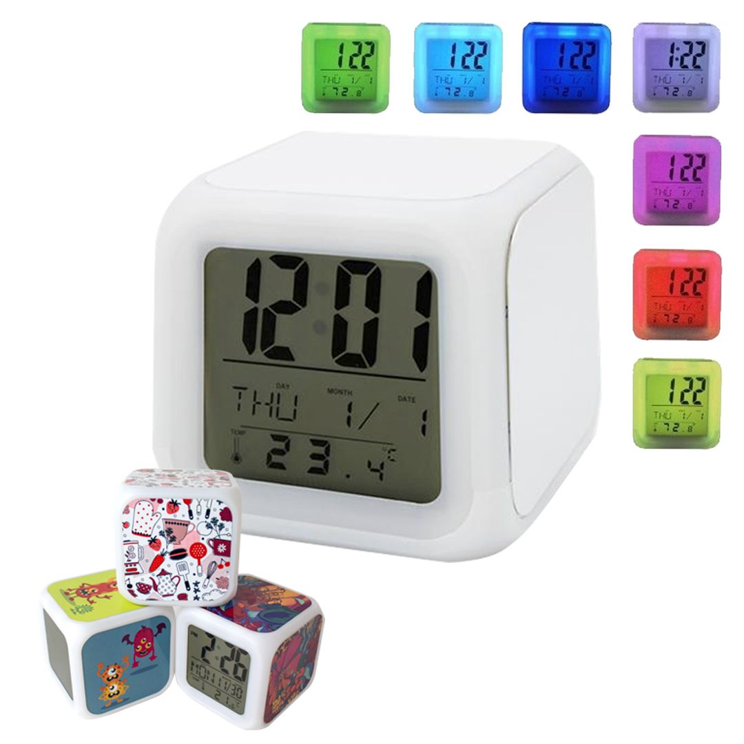 Reloj Cubo Sublimable 7x7 cm - Imagen 2