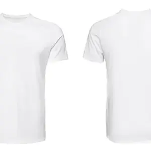 Polera algodón blanca