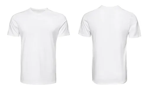 Polera algodón blanca