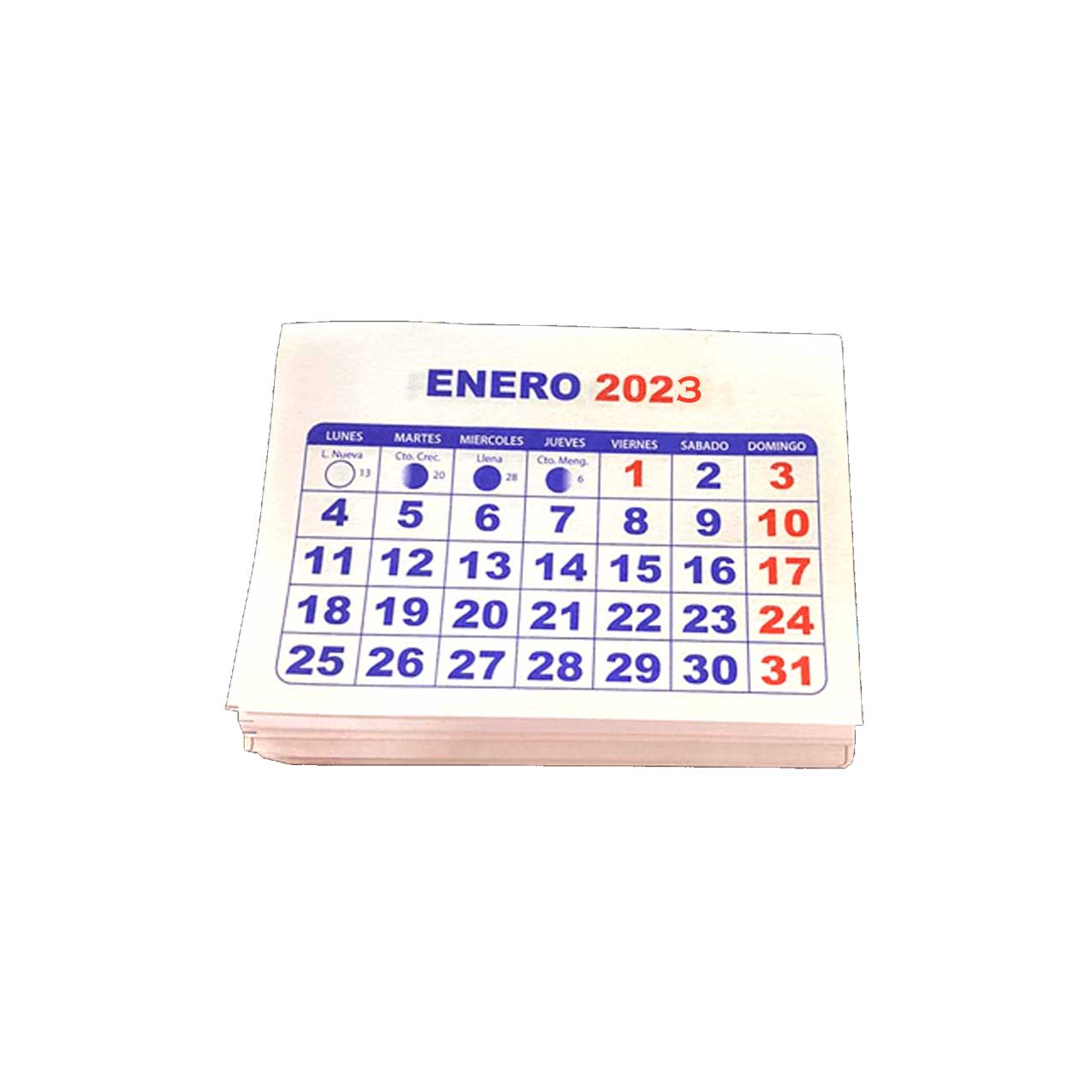 Mini Calendarios 2027 100 unidades - Imagen 2