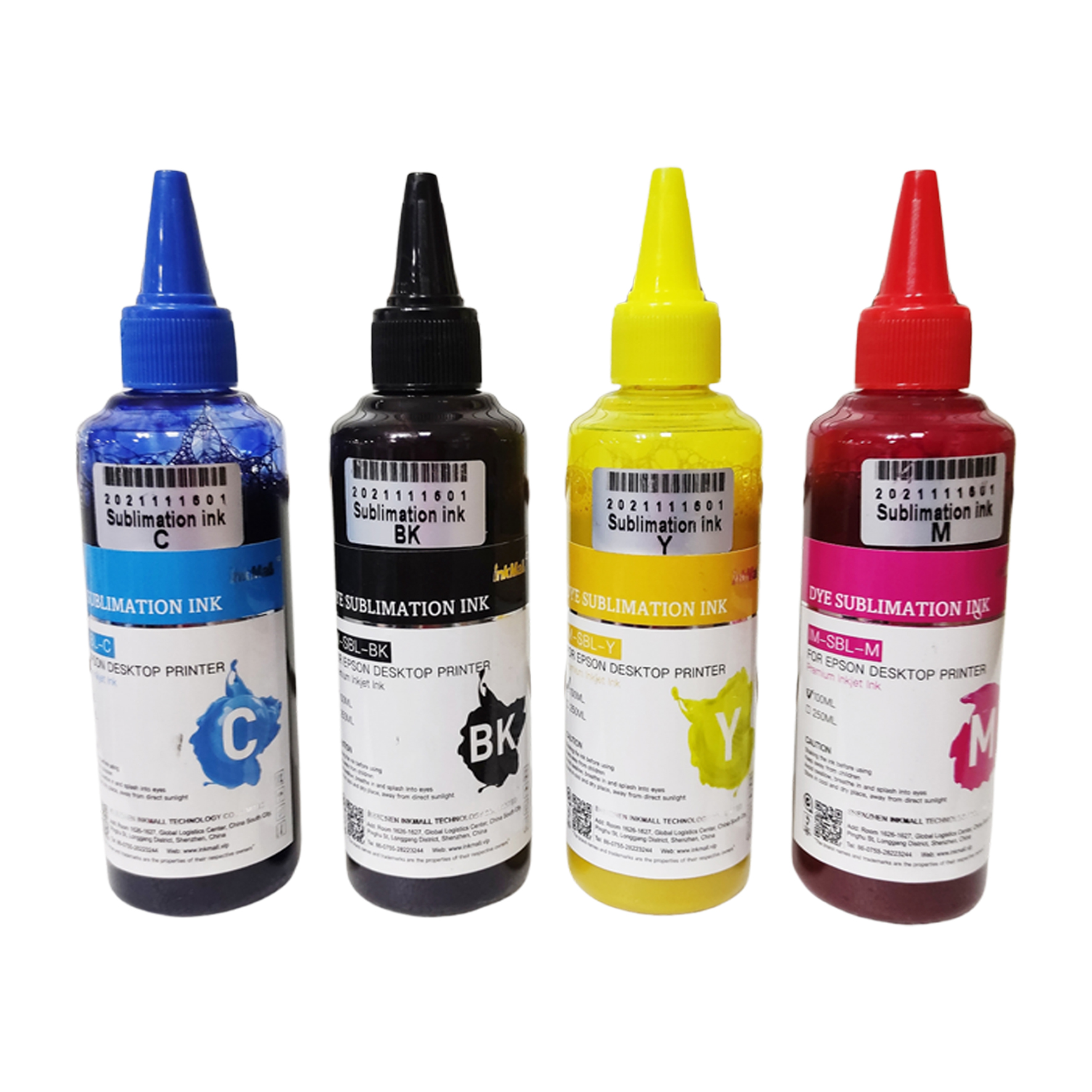 Tinta de Sublimación 100 ml CMYK para Impresoras Epson Adaptadas - Imagen 2