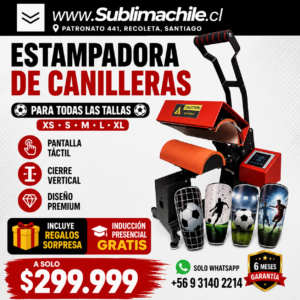 Maquina Estampadora de Canilleras