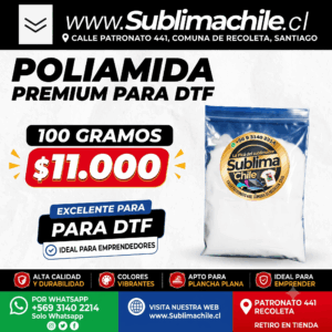 Poliamida 100 gr para Sublimación y DTF