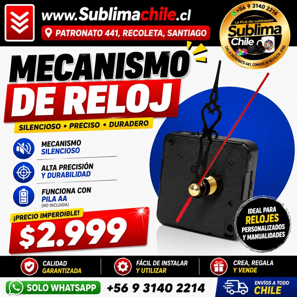 Mecanismo de Reloj