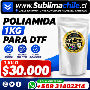 Poliamida 1 kg para DTF y Sublimación